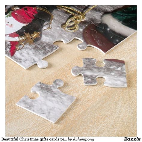 puzzle gift card holders